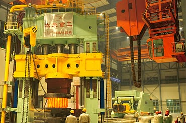 forging cranes applications